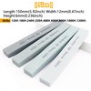 LWCUSNJ 4Pcs Square Sharpening Stone Set -Grits 150#, 180#, 240#,