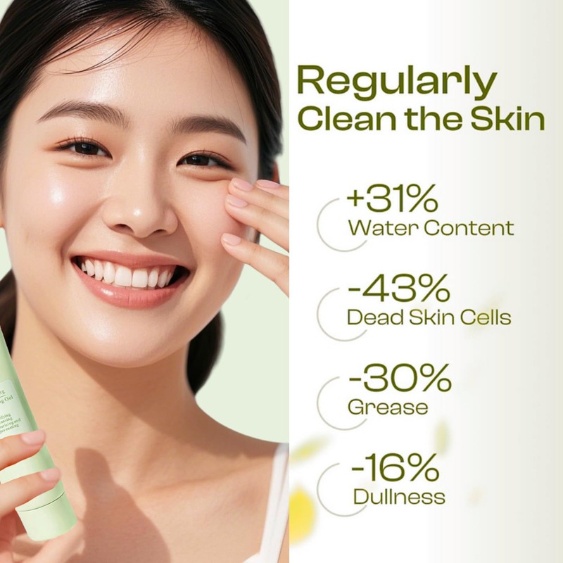 Purifying Exfoliating Gel, Facial Scrub Exfoliator, Purifying Blackhead Scrub For