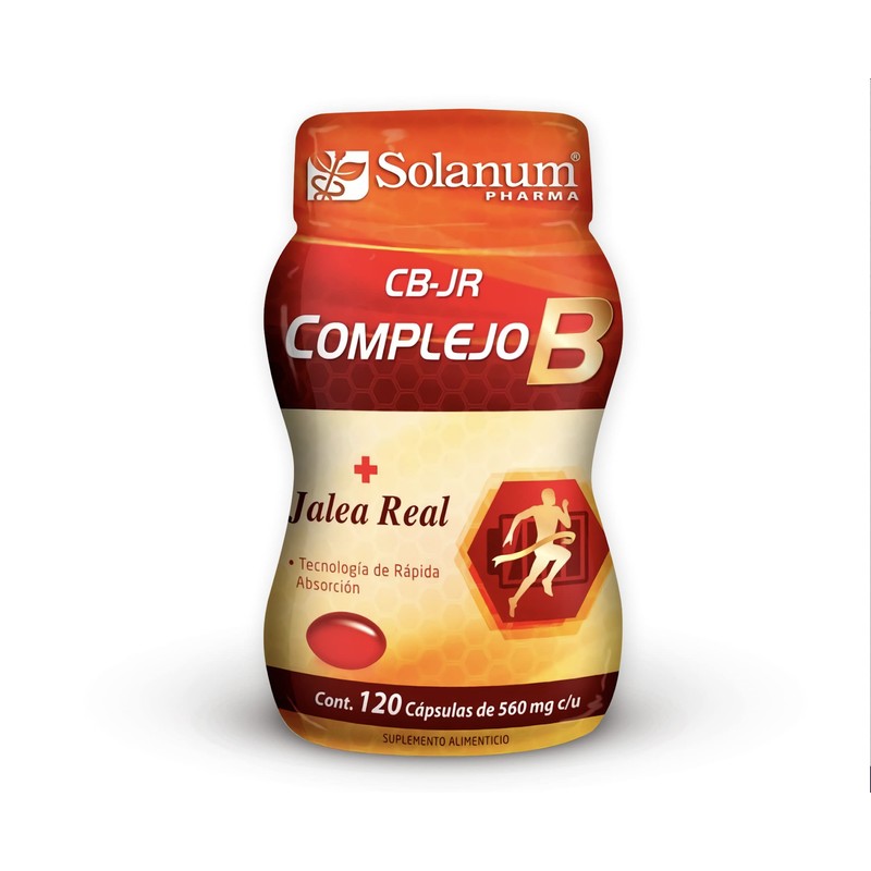 Solanum Complejo B + Jalea Real 120 Softgels Solanum Pharma