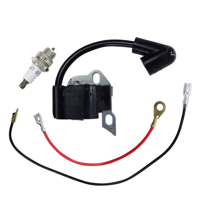HUYUR Ignition Coil Module with Wires and Spark Plug for