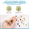 PATIKIL 10mm Rhinestone Beads, 100pcs Clay Rhinestone Beads Disco Ball