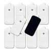 10 Pcs Durable Compatible with Tens Unit Replacement Pads(Snap On