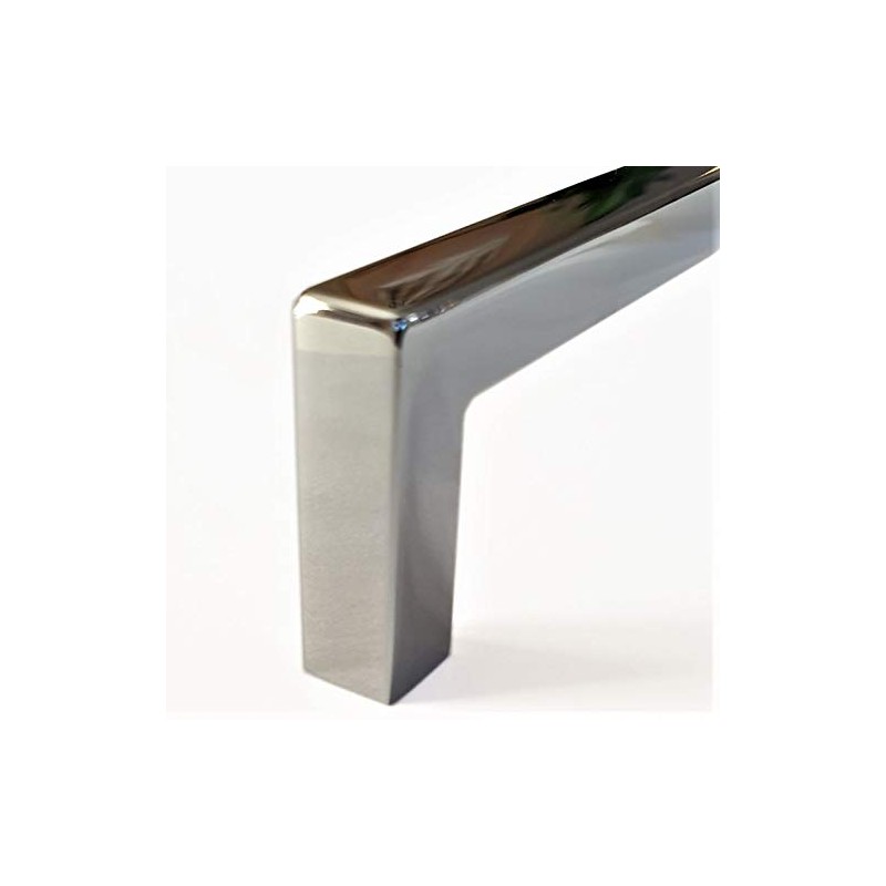 French Furniture Fittings Polished Chrome Kitchen Cabinet D Pull Handles