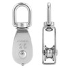 QWORK® Pack of 10 M20 Pulley 304 Stainless Steel Pulleys