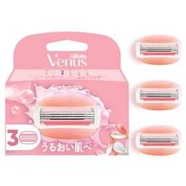 Venus Razor Razor Women's White Tea Scent Moisturizing Skin Replacement Blades 3 Piece Comfort Glide