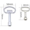 Create idea 5PCS Utility Keys Set Plumber Key Wrench Tool