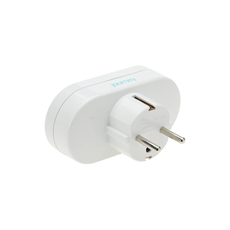 Korjo Journey Double Adaptor for Europe