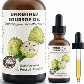 Best Nature's Cosmetics Aceite de Guanábana 60 ml Prensado en Frío - Hidratación - Nutrición - Revitalizante - Hecho en USA
