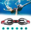 2Pcs Large Frame Swimming Glasses Electroplated Adults Goggles for Training