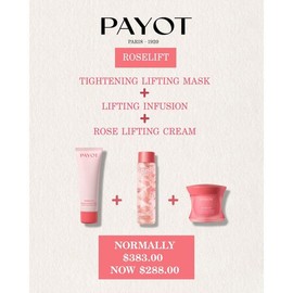 PAYOT ROSELIFT Value Bundle + Luxe Spa Bathrobe