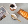 Coffee Spoon and Rest for Coffee Bar Accessories, Leaf Small