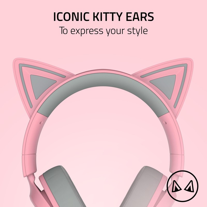 Razer Kraken Kitty V3 X - Wired Kitty Headset for