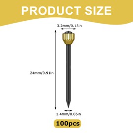 100 Pcs Picture Hanging Nails, Wall Pins for Hanging Photo Frame, Picture Pins, Wall Tacks, Picture Hang Solutions, Picture Frame Hangers, Frame Hanging Nails, Hardware Nails for Home, Office