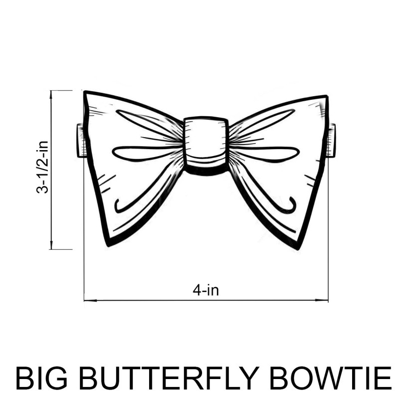 Camellucci Men's Self tied Bow Tie Maroon Silk Butterfly Bowtie