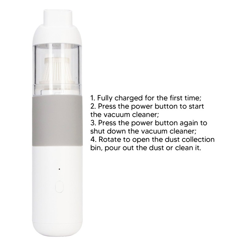 Handheld Vacuum Cordless Cleaner Rechargeable Mini 20K Pa Strong Suction