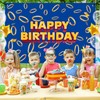5 * 3ft Video Game Birthday Party Decorations Supplies, Blue