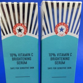 First Aid Beauty FAB First Aid Beauty 10% Vitamin C Brightening Serum 1.7 oz (Lot of 2)
