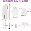 2 Sets Universal Shade Blind Cord Tension Device for Window