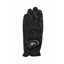 Kasco SF-12201 Golf Gloves, Refit, Regular Size, Black, 10.2 inches (26 cm)