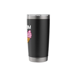 Cool Ice Cream Costume For Men Women Dessert Ice Cream Lover Stainless Steel Insulated Tumbler