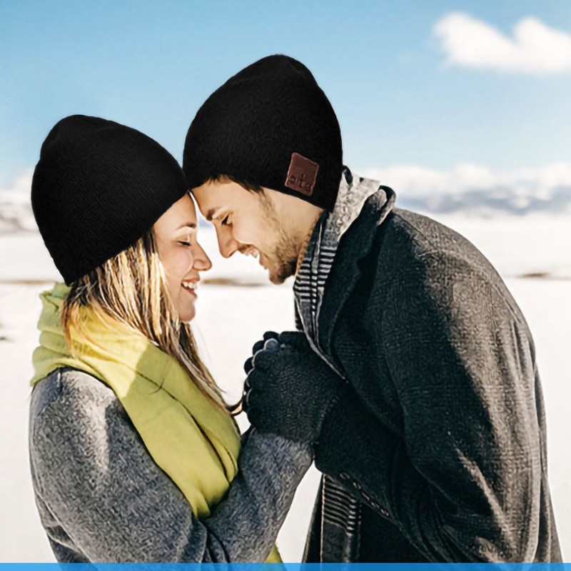 Bluetooth Hat Acrylic Fast Transmission Speed Stable Keep Warm Headset