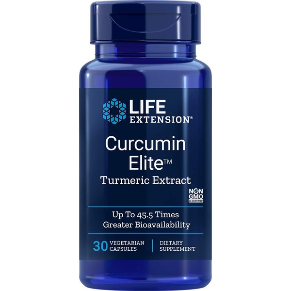 Life Extension Curcumin Elite Turmeric Extract, 30 Vegetarian Capsules