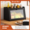 GHWIE Large Bread Box, Easy Access & Cleaning - Bamboo