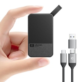 SAN ZANG MASTER External Hard Drive 512GB, 560MB/s Read, 520MB/s Write, USB 3.2 Gen.1, Hard Drive External Hard Drive for iPhone15 Series, Mac, PC and Game Console, Black