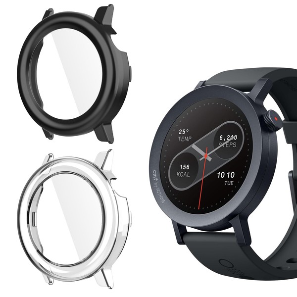 Yenwen Case for Nothing CMF Watch Pro 2 Case, Pack