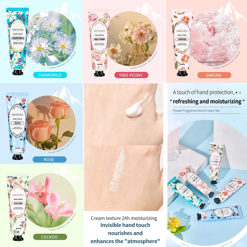 30-Pack Mini Hand Cream Gift Set Travel Size Moisturizing Hand