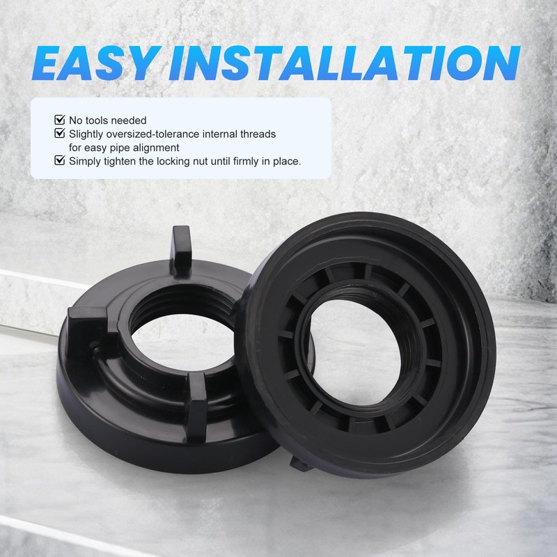 Mounting Lock Nut for Basin Faucet: 1/2" IPS Durable Easy