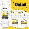 Teenyyou 50 Pcs Party Cups 12 oz Disposable Plastic Cups