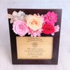 Takaoka Hanakin Preserved Flower Wood Box Photo Frame Luxury Preserved
