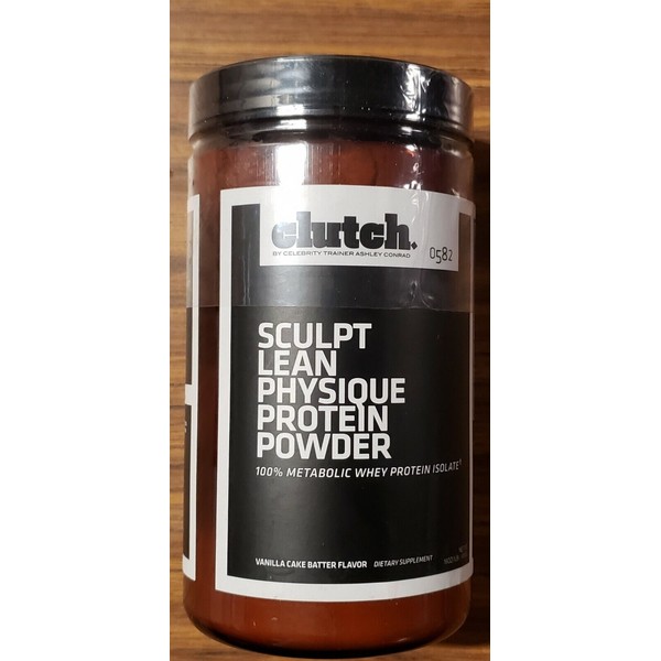 CLUTCH Body Shop - Sculpt Lean Physique Protein Powder - Vanilla Cake - 7/2023