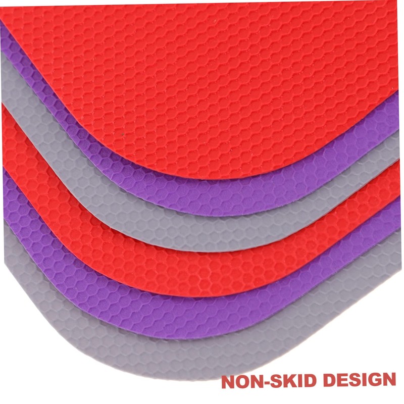 Gatuida Multi-use Jar Opener Gripper Mats Bright Design Safe Rubber