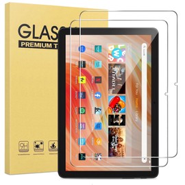 maomini [ 2 Pack] Tempered Glass Screen Protector for Onn 10.1 inch Tablet 4th Gen 2024/10.1" Kids and Pro Tablet Gen 4, Shockproof high Definition Protector (Onn 10.1 Inch 2024)