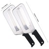 2 Pcs Cabbage Chopper Shredder - Stainless Steel Kitchen Knife