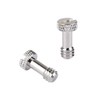 CAMVATE Standard 1/4"-20 Slotted Screw 17mm Long (2 Pieces) -