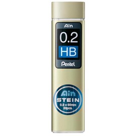Pentel Ain Stein pencil Lead C272 W – HB For Mechanical Pencils, 10 x 20 Pack