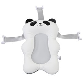 Baby Bath Tub Pad Cartoon Shaped Adjust Strap Soft Floating Tub Pillow Sink Bath Cushion Type 1