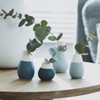 Räder Mini Pastel Vases, Set of 4, Blue