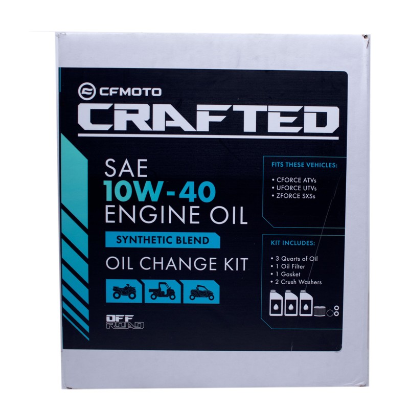 Edwards Oil Change Kit fits 2019-2025 CFMoto UForce 1000 Side