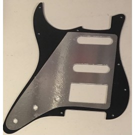 Fender Fits Fender® Stratocaster USA MIM Pickguard HSS 11-Hole - 3 Ply Black NEW!