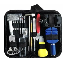 Kingsdun Watch Battery Repair Tool Kit Back Case Opener Upto 55mm Remover Spring Pin Bar
