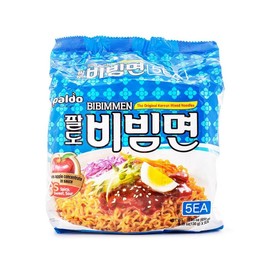 Paldo Jjajangmen Instant Noodle with Black Bean Sauce Family Pack 4pk Korean Flavor Food Pansit - Flavors & Size: Bibim Men Instant Noodles, Spicy Korean