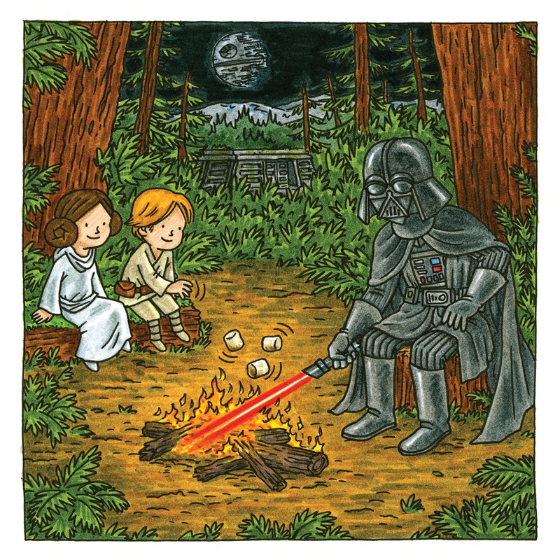 Darth Vader and Son 2023 Wall Calendar