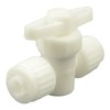 Elkhart 6880 1/2" x 1/2" Flair-It Straight Stop Valve