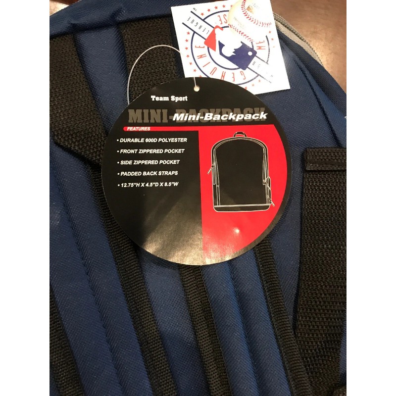 Team Sport Mini Backpack Durable 6000 Polyester NY Yankees