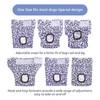 CuteBone Dog Nappies for Female Dogs, Pack of 3, Heart,