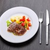 Lesbin 80-Piece Stainless Steel Knife Fork Spoon / Flatware, Service